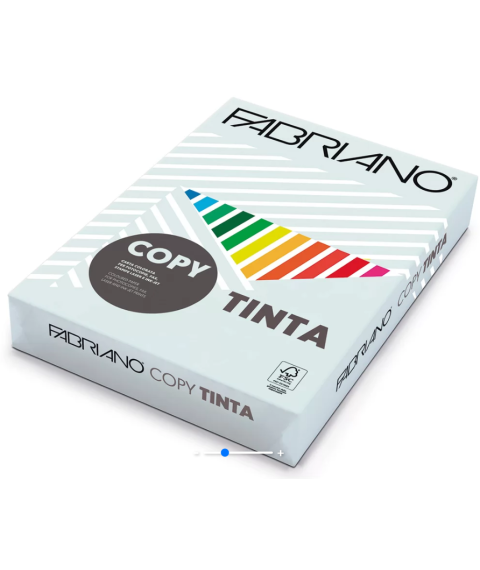 Hîrtie colorată A4 FABRIANO Tinta Celeste Chiaro, 160 gr/m2, 250 foi, pastel, albastru deschis